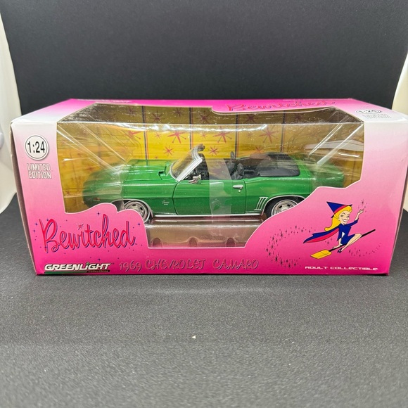 Greenlights Other - RARE Greenlights “Bewitched” 1969 Green Camaro 1:24 scale